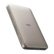Powerbanki - Powerbank Magnetyczny ESR Qi2 MagSlim 5000mAh 15W Piaskowy - miniaturka - grafika 1