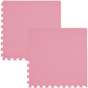 Maty piankowe - Humbi, Mata piankowa/Puzzle piankowe, Różowy, 62x62 cm, 2 szt. - miniaturka - grafika 1