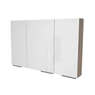 Szafki łazienkowe - Szafka łazienkowa wisząca z lustrem Devo Vena Arte 2.0 110 cm grey nordic wood VA2-SWL3D110-F109L20 - miniaturka - grafika 1