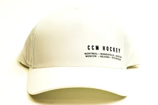 Czapka baseballowa CCM Nostalgia Low Profile Adjustable Cap White Senior - Czapki damskie - miniaturka - grafika 1