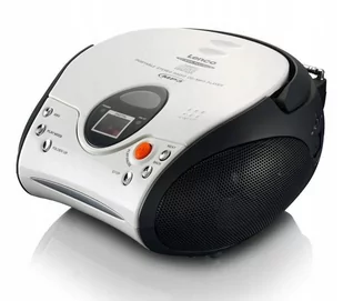 Lenco SCD-24 Biało-Czarny - Radioodtwarzacze - miniaturka - grafika 1