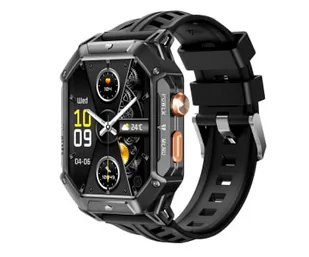 Oukitel BT80 Rugged Outdoor Czarny - Smartwatch - miniaturka - grafika 1