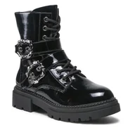 Botki damskie - Trapery DeeZee WS5579-30 Black - miniaturka - grafika 1