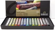 Kredki, ołówki, pastele i pisaki - Talens KOMPLET 15 PASTELI SUCHYCH REMBRANDT 31823017 - miniaturka - grafika 1