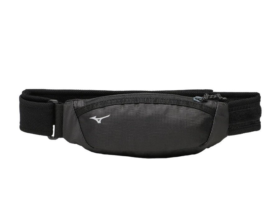 Czarna Nerka Saszetka biodrówka MIZUNO Waist Pouch S J3GD3014