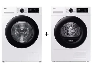 SAMSUNG WW80CGC04DAE 8 kg 1400 obr EcoBubble + DV80CGC2B0AE Optimal Dry AI Control - Zestawy AGD - miniaturka - grafika 1