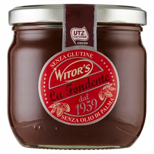Witor's Fondente masło orzechy laskowych gorzkie - Słodkie kremy i masła - miniaturka - grafika 1