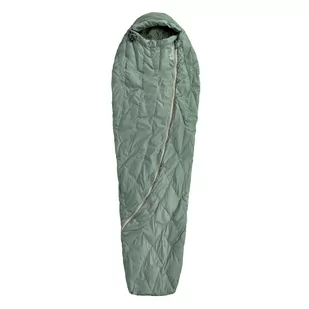 Śpiwór puchowy Jack Wolfskin ATHMOS DOWN +5, 195 CM picnic green LEFT - Śpiwory - miniaturka - grafika 1