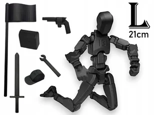 Figurka Legendy Ai Robot Manekin Dummy 13 Black Mat r. Large 21cm - Manekiny wystawowe - miniaturka - grafika 1