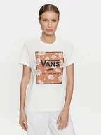 Koszulki i topy damskie - Vans T-Shirt Tropic Fill Floral Bff VN000GGW Écru Regular Fit - miniaturka - grafika 1