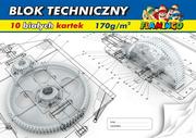 Szkolne artykuły papiernicze - Hasta Blok techniczny A3 10 kartek Protos - miniaturka - grafika 1