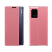 Etui i futerały do telefonów - Smart Cover Hurtel Sleep Case pokrowiec etui z klapką typu Samsung Galaxy Note 20 Ultra różowy - Różowy - miniaturka - grafika 1