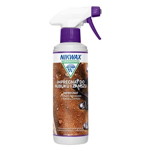 Impregnat do obuwia Nikwax Nubuk i zamsz (spray) 300 ml - ONE SIZE - Środki do obuwia i ubrań - miniaturka - grafika 1