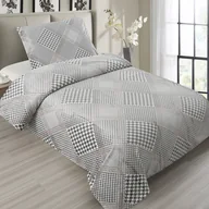 Pościel - Pościel z mikropluszu Cesare, 220 x 200 cm, 2 x 70 x 90 cm, 220 x 200 cm, 2 szt. 70 x 90 cm - miniaturka - grafika 1