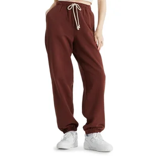 Spodnie New Balance WP41513ROK - brązowe - Spodnie sportowe damskie - miniaturka - grafika 1