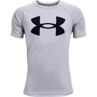 Koszulki dla dziewczynek - Koszulka chłopięca Under Armour Tech Big Logo SS - miniaturka - grafika 1
