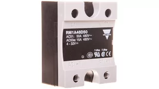 CARLO GAVAZZI Przekaźnik półprzewodnikowy jednofazowy 42-530V AC 50A 4-32V DC RM1A48D50 RM1A48D50 - Sterowniki i przekaźniki - miniaturka - grafika 1