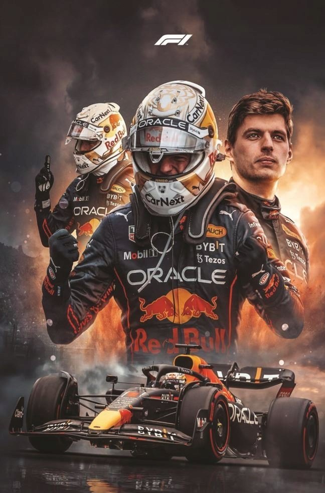 PUZZLE Max Verstappen Formula 1 F1 + IMIĘ Pudełko 120 el.