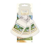 Zapachy samochodowe - Yankee Candle Zestaw zapachu do samochodu Clean Cotton 3szt. - miniaturka - grafika 1