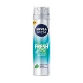 Kosmetyki do golenia - Nivea Men Fresh Kick Żel Do Golenia 200ML - miniaturka - grafika 1