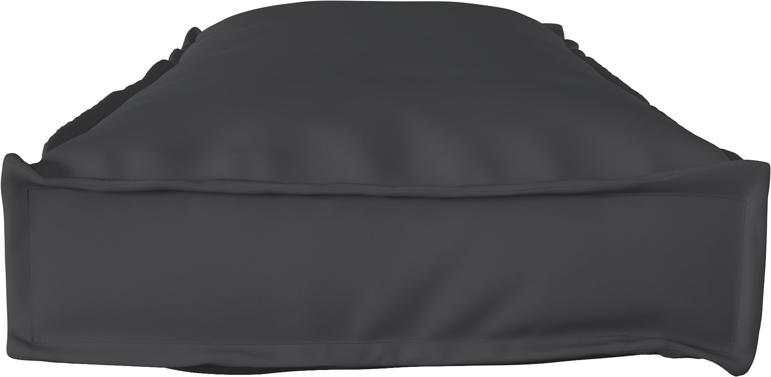 vidaXL Poduszki na paletach do ławki, 2 sztuki, czarne, 120 x 40 x 8 cm, z tkaniny Oxford. 42001702