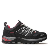 Buty trekkingowe damskie - Trekkingi CMP Rigel Low Wmn Trekking Shoe Wp 3Q54456 Szary - miniaturka - grafika 1