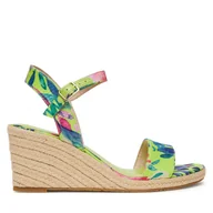 Espadryle damskie - Espadryle Tamaris 1-28300-42 Zielony - miniaturka - grafika 1