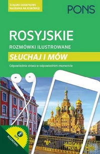 Pons Rosyjskie rozmówki ilustrowane. Słuchaj i mów Holger von Rauch - Książki do nauki języka rosyjskiego - miniaturka - grafika 2