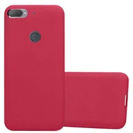 Etui i futerały do telefonów - Etui Pokrowiec Do HTC Desire 12 PLUS Obudowa w FROST CZERWONY TPU Silikon Case Cover Ochronny Plecki Cadorabo - miniaturka - grafika 1