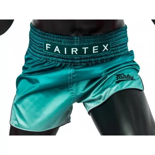 Fairtex Spodenki Tajskie Muay Thai BS1906 Green - Spodnie sportowe męskie - miniaturka - grafika 1