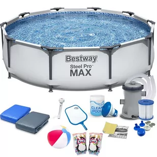 ﻿Basen ogrodowy stelażowy 305 x 76 cm 17w1 Bestway 56406 - Baseny ogrodowe - miniaturka - grafika 1