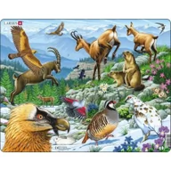 Puzzle - Larsen FH12 puzzle Maxi Dieren-Alpen-55 stukjes, kolorowe FH12 - miniaturka - grafika 1