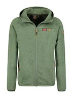 Odzież trekkingowa męska - ANAPURNA Kurtka polarowa "Tipaqrniana" w kolorze zielonym - miniaturka - grafika 1