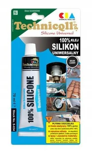 Silpac TECHNIQLL UNIWER CZARNY 70ML TECHNIQLL S-034 - Silikony - miniaturka - grafika 1