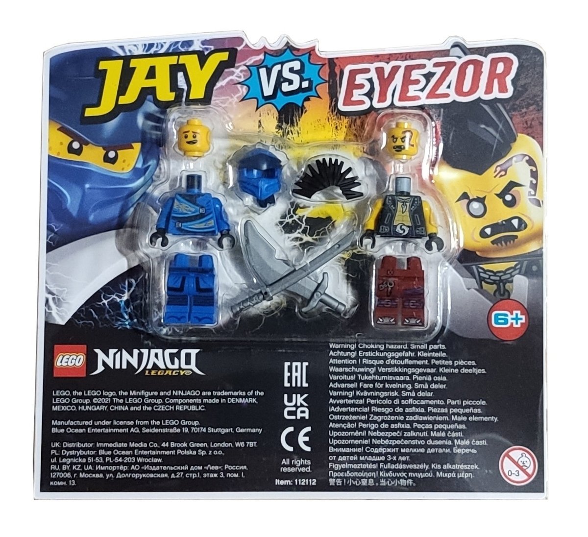 LEGO Ninjago Blister – Jay vs. Eyezor #112112