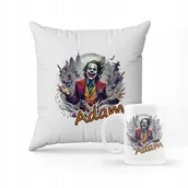 Gadżety dla niej i dla niego - ZESTAW PODUSZKA + KUBEK Prezent JOKER FILMOWY BATMAN + IMIĘ - miniaturka - grafika 1