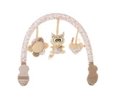 Zawieszki dla dzieci i niemowląt - 4 Baby F12 P&E Pluszowy Pałąk Fox - miniaturka - grafika 1