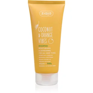 Ziaja Coconut & Orange Vibes szampon nawilżający do wszystkich rodzajów włosów 200 ml - Szampony do włosów - miniaturka - grafika 1