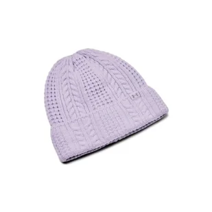 Damska ciepła czapka zimowa Under Armour Beanie 1386639-535 - Czapki damskie - miniaturka - grafika 1