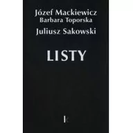 Biografie i autobiografie - Mackiewicz Józef, Toporska Barbara, Sakowski Juliu Listy - miniaturka - grafika 1