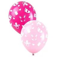 Baby shower i roczek - Balony Baby shower dziewczynka 5szt - Arpex - miniaturka - grafika 1