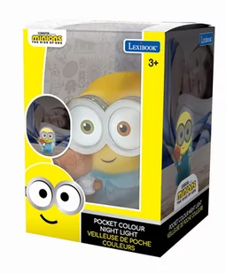 Lexibook, Lampka Nocna Zmieniająca Kolor Minionki Nlj01Des - Zabawki interaktywne dla dzieci - miniaturka - grafika 1