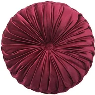 Poduszki dekoracyjne - Poduszka Velvet bordo 38 cm - miniaturka - grafika 1