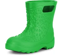 Kalosze damskie - Ladeheid Dziecięce lekkie kalosze Eva LADW006, Zielony 1711, 32/33 EU - miniaturka - grafika 1