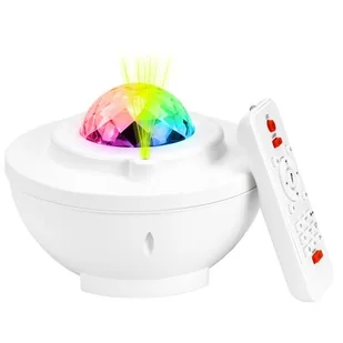 Projektor gwiazd MUSICMATE MM-SL100-W CometGlow - Projektory dla dzieci - miniaturka - grafika 1