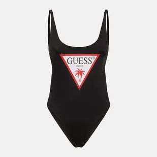 Damski Strój kąpielowy jednoczęściowy GUESS ONE PIECE E02J33LY00K-JBLK – Czarny - Stroje kąpielowe - miniaturka - grafika 1