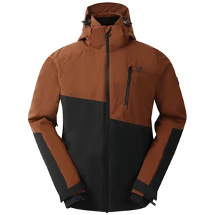 Męska kurtka narciarska Dare 2b Halfpipe III Jacket Rozmiar: L / Kolor: czarny/brązowy - Kurtki męskie - miniaturka - grafika 1
