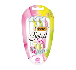BIC SOLEIL BelaColours 3 maszynki do golenia - Apteczki i materiały opatrunkowe - miniaturka - grafika 2