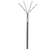 Switche - Techly kabel F/ UTP kat.5e 1m drut zewnętrzny - miniaturka - grafika 1