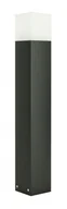 Lampy ogrodowe - Cube Nowoczesny słupek ogrodowy Max 70 cm czarny CB-MAX 700 BL - miniaturka - grafika 1
